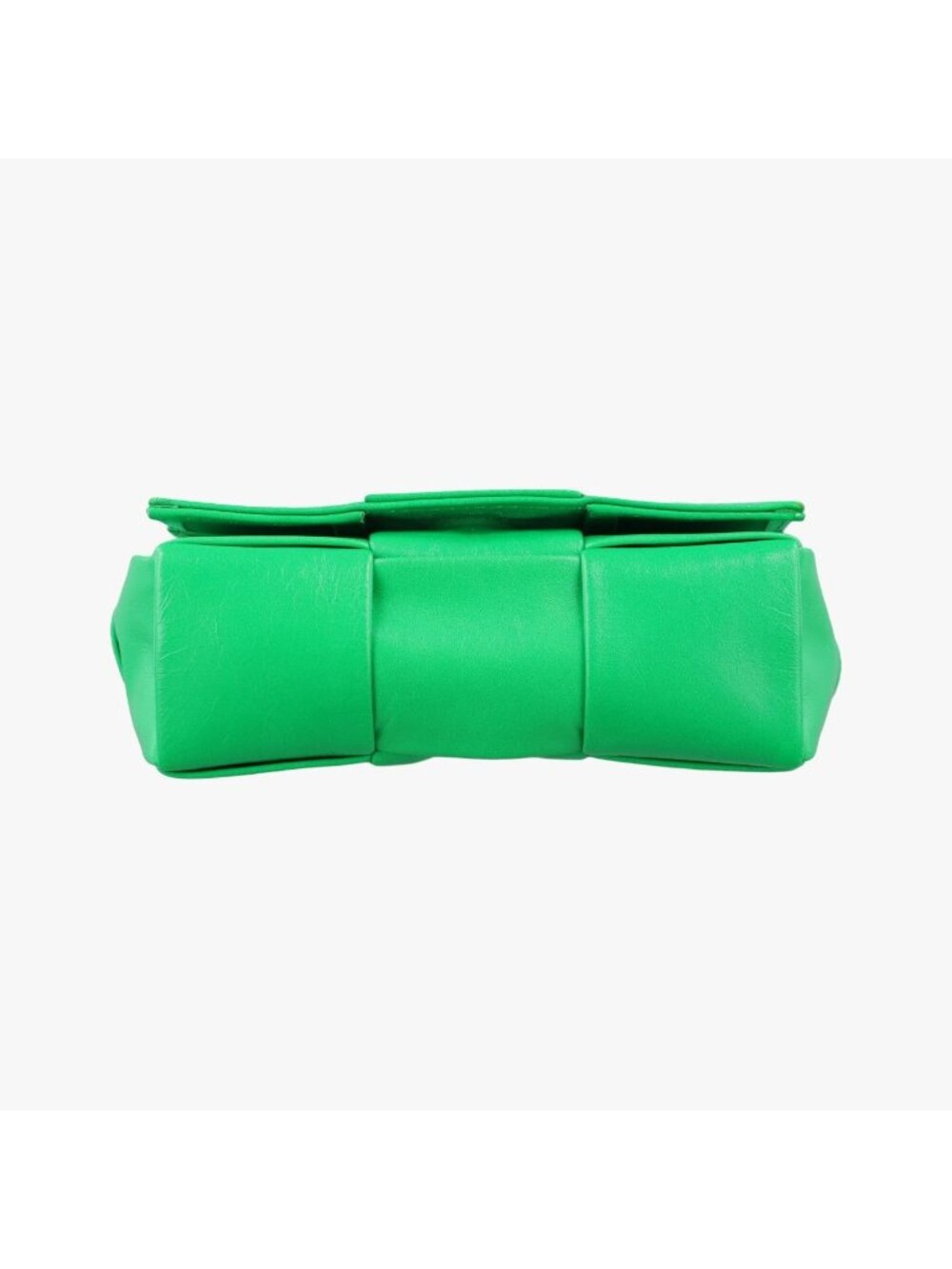 Bottega Veneta Candy Cassette Green Lambskin Shoulder Bag - Picture 3 of 16